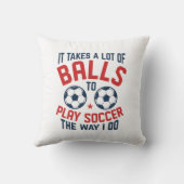 それは多くのボールを取る クッション (裏面)