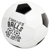 それは多くのボールを取る サッカーボール (3/4)