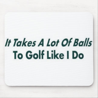 それは多くの球を取ります マウスパッド