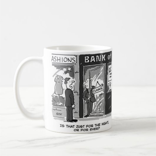 それは夜か永遠か? コーヒーマグカップ (左)