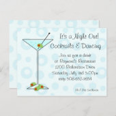 それは夜招待です インビテーションポストカード (正面/裏面)
