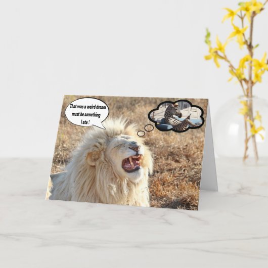 それは夢だっ風変わりた カード (黄色い花)