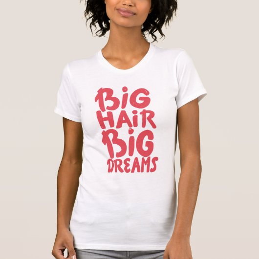 それは大きい毛の大きい夢です Tシャツ (正面)