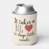 それは大きなハート先生感謝の贈り物を取る 缶クーラー (缶正面)
