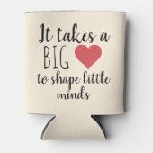 それは大きなハート先生感謝の贈り物を取る 缶クーラー (正面)