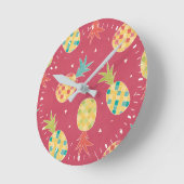 それは太陽のステップのおもしろいだ ラウンド壁時計 (傾斜)