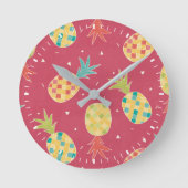 それは太陽のステップのおもしろいだ ラウンド壁時計 (正面)