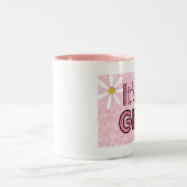 それは女の子です ツートーンマグカップ (中央)