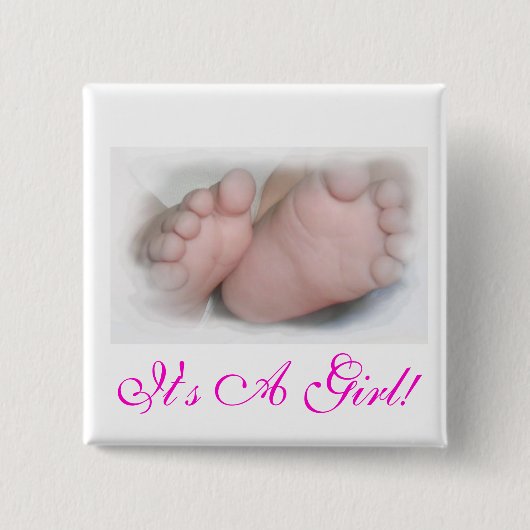 それは女の子です! ボタン 缶バッジ (正面)