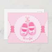 それは女の子です 案内ポストカード (正面/裏面)