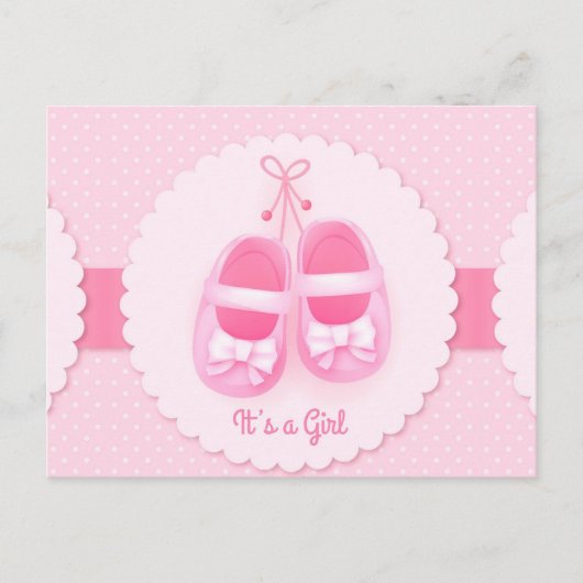 それは女の子です 案内ポストカード (正面)