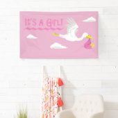 それは女の子です! 横断幕 (インサイチュ)