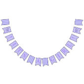 それは女の子です! 象によっては紫色のアゲハチョウが開花します バンティングフラッグ (全)