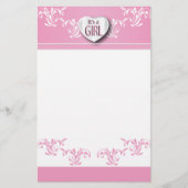 それは女の子のスクラップブック作りです 便箋 (正面)