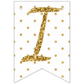 それは女の子のベビーシャワーの旗です バンティングフラッグ (第1の旗)