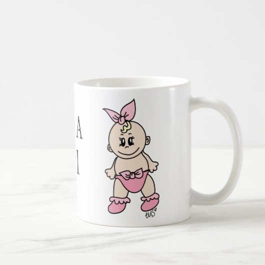 それは女の子のマグです コーヒーマグカップ (右)