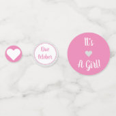 それは女の子のSeersuckerのカスタマイズ可能な紙吹雪です コンフェッティ (裏面)