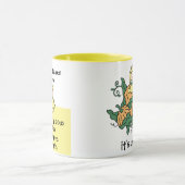 それは女の子-秋の記念品のマグです マグカップ (中央)