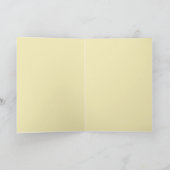 それは女の子-誕生の発表の挨拶状です 案内状 (内部)