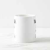 それは妻の問題夫に聞こえおもしろいる コーヒーマグカップ (中央)