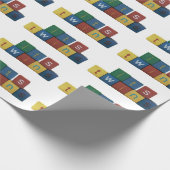 それは子供のゴシック体の双生児です ラッピングペーパー (角)