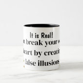 それは実在 ツートーンマグカップ (中央)