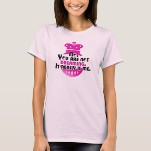それは実際に私です。 Tシャツ(女王) Tシャツ
