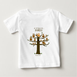 それは家族について完全にあります ベビーTシャツ