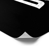 それは常に不可能なやる気を起こさせる引用文贈り物 ポスター (角)