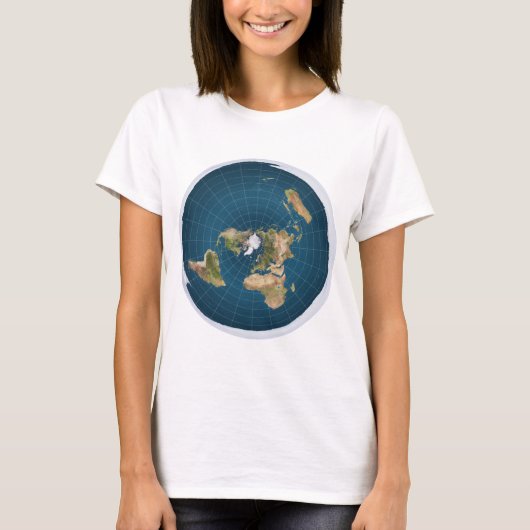 それは平らです。  いいえ、実際に Tシャツ (正面)
