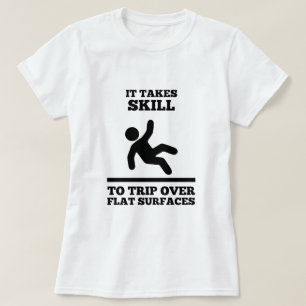 それは平面(レディース)上の旅行に取ります技術を Tシャツ