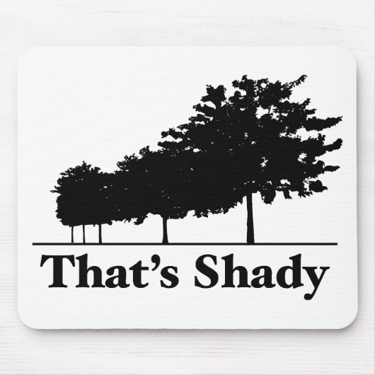 それは影があります マウスパッド (正面)