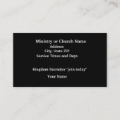 それは彼なしに地獄あります 名刺 (裏面)