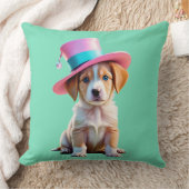 それは彼の誕生日の子犬だ クッション (ブランケット)