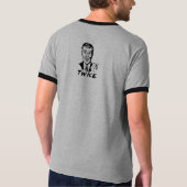 それは彼女がTシャツを言ったことです Tシャツ (裏面)