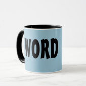 それは微妙です。 そして次に微妙全然。 マグカップ (正面左)