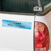 それは怒っているクリスチャンであることは良いです バンパーステッカー (トラック上)