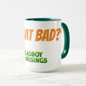 「それは悪いのか?」 コーヒーマグ マグカップ (正面右)