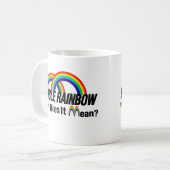 それは意味しますか。 コーヒーマグカップ (正面左)