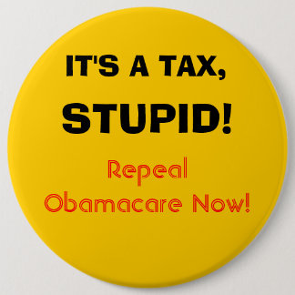 それは愚かな税です! 缶バッジ