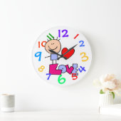 それは愛芸術の子供部屋の柱時計について完全にあります ラージ壁時計 (ホーム)