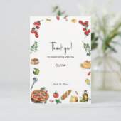 それは我々のイタリアンパーティーサンキューカード サンキューカード (スタンド正面)