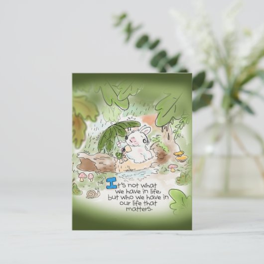 それは我々の生活の中に存在するものではない ポストカード (スタンド正面)