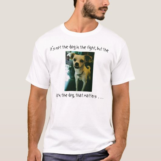 それは戦いの犬…ではないです Tシャツ (正面)