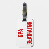 それは扱いました! スキャンダルの荷物のラベル ラゲッジタグ (裏面縦)