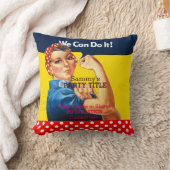 それは押し掛け客がそれを個人化するRosieのあなたのパーティーです クッション (ブランケット)