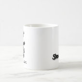 それは捕まればその時だけ違法です コーヒーマグカップ (中央)