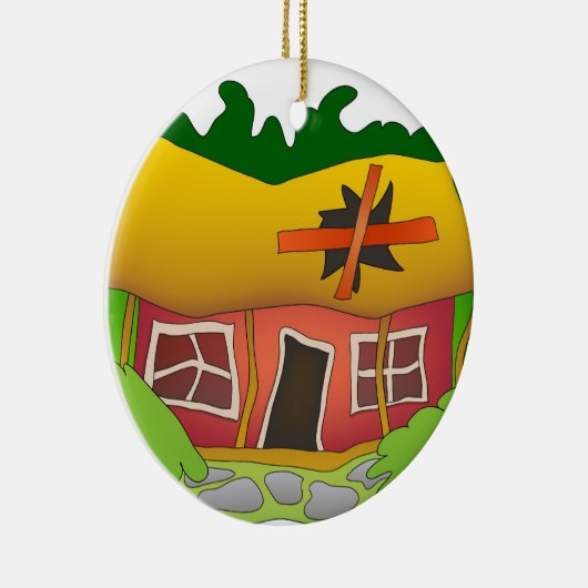 それは改築物件です セラミックオーナメント (右)