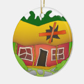 それは改築物件です セラミックオーナメント (左)