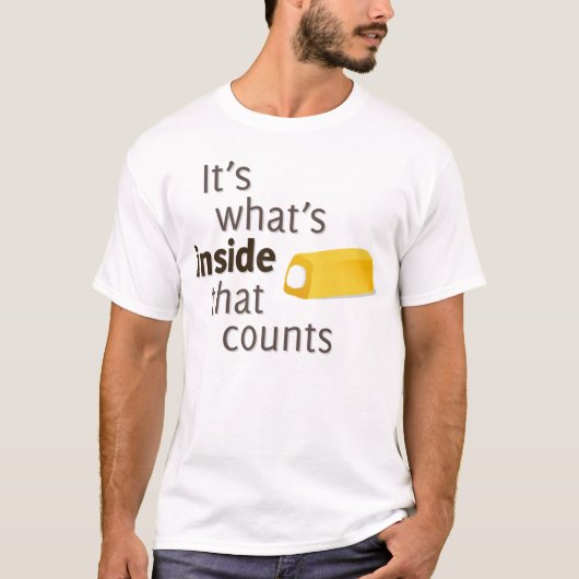 それは数える内部はであるものです Tシャツ (正面)